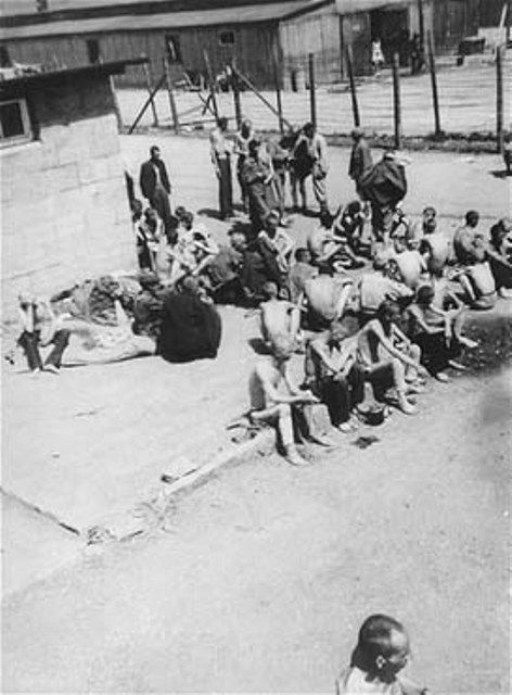 Survivors of the Mauthausen quarantine section